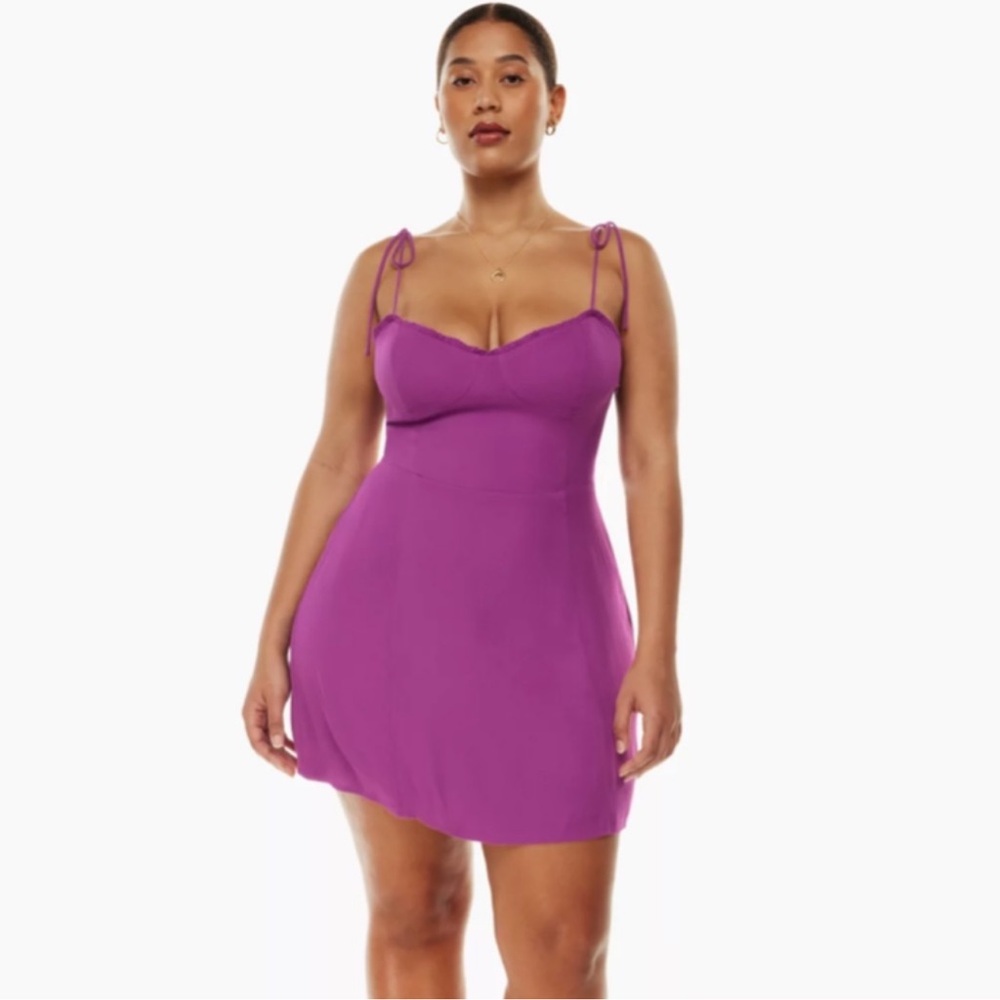 Wilfred Fable Sweetheart bustier mini dress